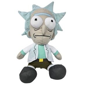 Rick & Morty Rick Sanchez Plush Doll 20" Cartoon Network Toy Factory 2018 Adult